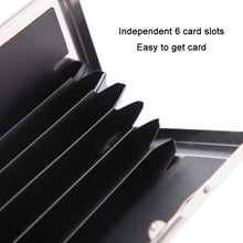 Load image into Gallery viewer, Metal Security Anti-degaussing Bank Credit Card Box, Card Box