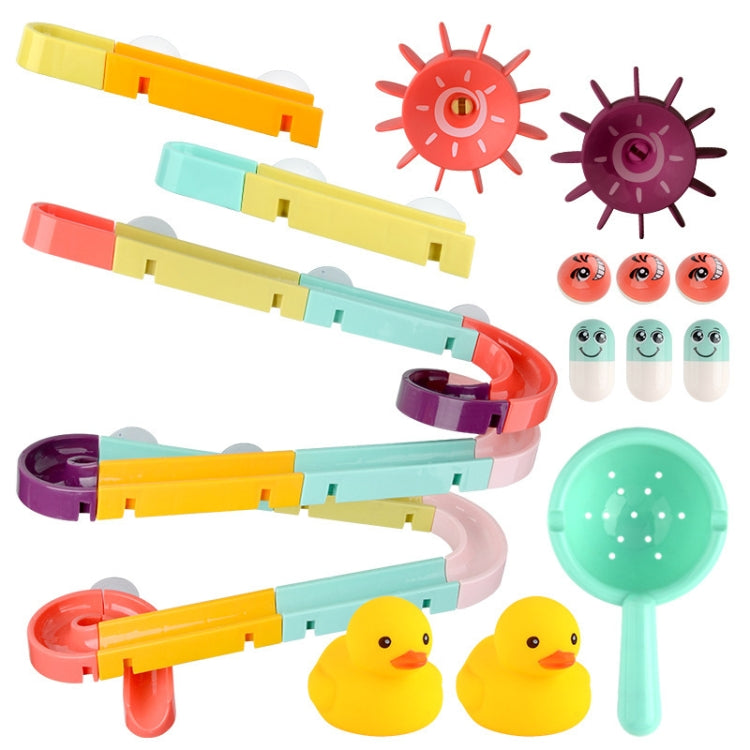 Children Bath Building Blocks Slide Water Toys, Spec: