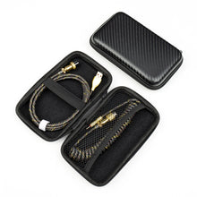 Load image into Gallery viewer, Mechanical Keyboard Spring Cable Gold-plated Aerial Plug, Yellow, Black