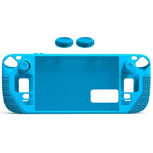 Load image into Gallery viewer, All-Inclusive Silicone Cover With Button Cap For Steam Deck, (Black), (Blue), (Red), (Pink)