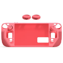 Load image into Gallery viewer, All-Inclusive Silicone Cover With Button Cap For Steam Deck, (Black), (Blue), (Red), (Pink)