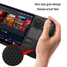 Load image into Gallery viewer, All-Inclusive Silicone Cover With Button Cap For Steam Deck, (Black), (Blue), (Red), (Pink)