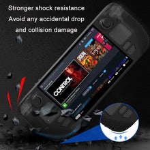 Load image into Gallery viewer, All-Inclusive Silicone Cover With Button Cap For Steam Deck, (Black), (Blue), (Red), (Pink)
