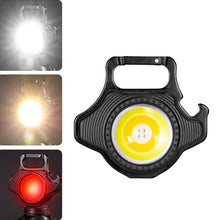 Load image into Gallery viewer, E-SMARTER W5133 Mini Keychain Strong Light Portable Flashlight, Specification:, Black, Black+Tripod