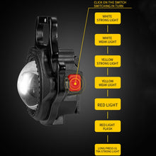 Load image into Gallery viewer, E-SMARTER W5133 Mini Keychain Strong Light Portable Flashlight, Specification:, Black, Black+Tripod