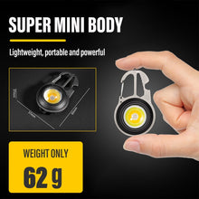 Load image into Gallery viewer, E-SMARTER W5137 Mini Wrench Glare Portable Flashlight, Specification:, Black+Screws, Tarnish+Screws, Black+Screws+Tripod, Tarnish+Screws+Tripod