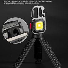 Load image into Gallery viewer, E-SMARTER W5138 Mini Bright Light Portable Flashlight, Specification:, Black, Tarnish, Black+Magnet, Tarnish+Magnet, Black+Bracket, Tarnish+Bracket, Black+Magnet+Bracket, Tarnish+Magnet+Bracket