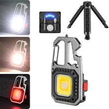 Load image into Gallery viewer, E-SMARTER W5138 Mini Bright Light Portable Flashlight, Specification:, Black, Tarnish, Black+Magnet, Tarnish+Magnet, Black+Bracket, Tarnish+Bracket, Black+Magnet+Bracket, Tarnish+Magnet+Bracket