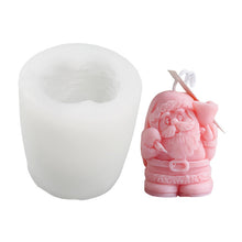 Load image into Gallery viewer, DIY Christmas Candle Aromatherapy Gypsum Silicone Mold, Shape:, Santa, Simple Christmas Tree, Triangular Christmas Tree, Christmas Gift, Single Stereo, Snow House 3, Single Christmas Cylinder, Origami Christmas Tree, 8 Cone Contest Christmas Tree      ...