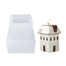 Load image into Gallery viewer, DIY Christmas Candle Aromatherapy Gypsum Silicone Mold, Shape:, Santa, Simple Christmas Tree, Triangular Christmas Tree, Christmas Gift, Single Stereo, Snow House 3, Single Christmas Cylinder, Origami Christmas Tree, 8 Cone Contest Christmas Tree      ...