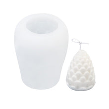 Load image into Gallery viewer, DIY Christmas Candle Aromatherapy Gypsum Silicone Mold, Shape:, Santa, Simple Christmas Tree, Triangular Christmas Tree, Christmas Gift, Single Stereo, Snow House 3, Single Christmas Cylinder, Origami Christmas Tree, 8 Cone Contest Christmas Tree      ...