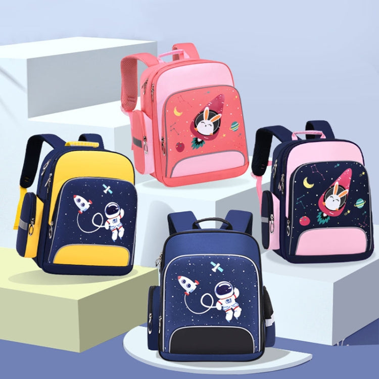 6623 Cartoon Load-reducing Children Schoolbag with Reflective Strips