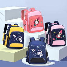 Load image into Gallery viewer, 6623 Cartoon Load-reducing Children Schoolbag with Reflective Strips