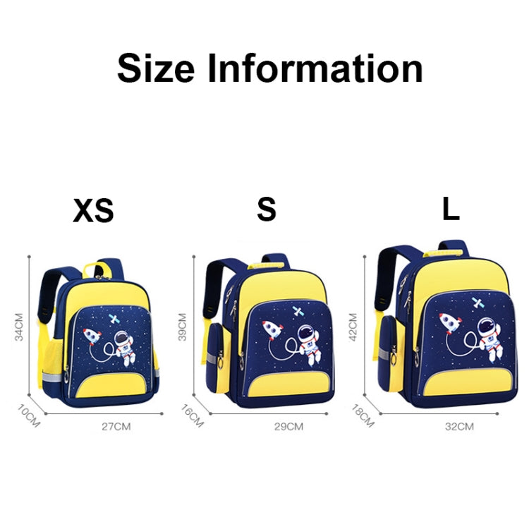 6623 Cartoon Load-reducing Children Schoolbag with Reflective Strips