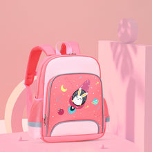 Load image into Gallery viewer, 6623 Cartoon Load-reducing Children Schoolbag with Reflective Strips