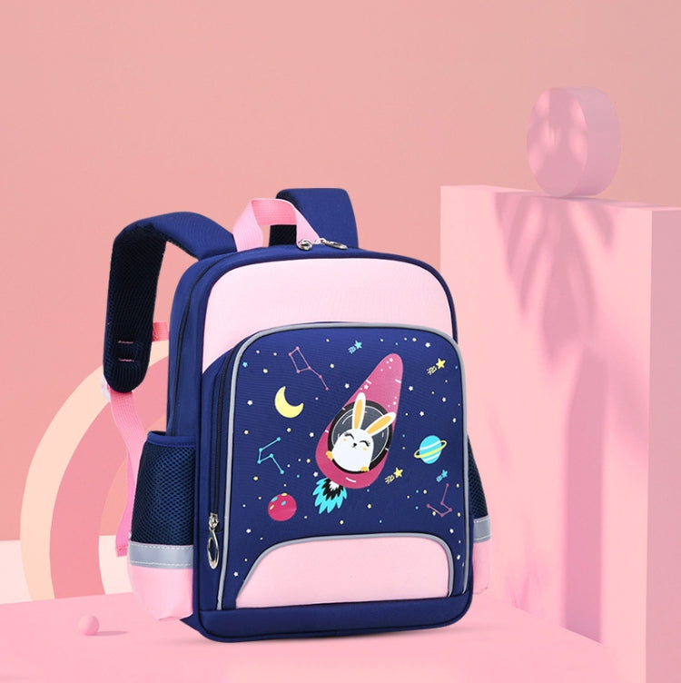 6623 Cartoon Load-reducing Children Schoolbag with Reflective Strips