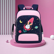 Load image into Gallery viewer, 6623 Cartoon Load-reducing Children Schoolbag with Reflective Strips