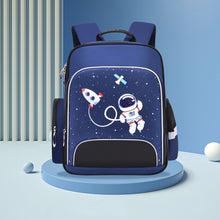Load image into Gallery viewer, 6623 Cartoon Load-reducing Children Schoolbag with Reflective Strips