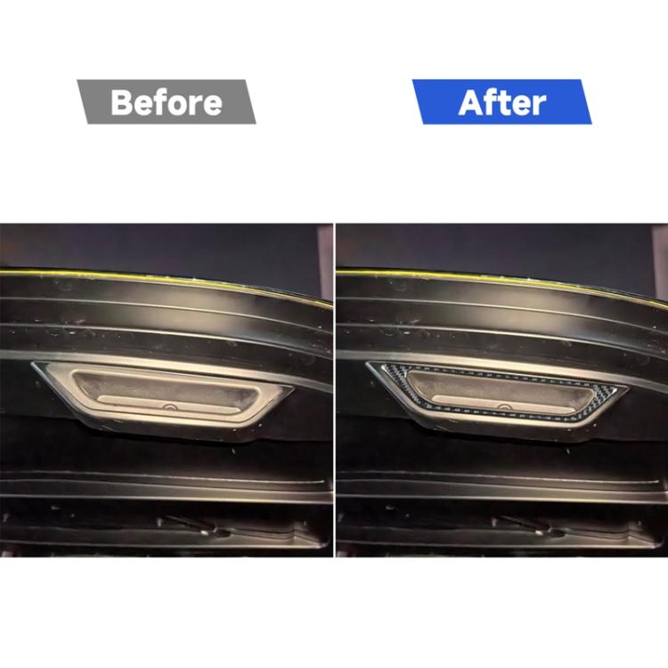 For Chevrolet Corvette C8 Trunk Handle Decoration Sticker