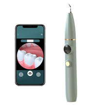 Load image into Gallery viewer, Tartar and Calculus Remover Oral Cleaning Ultrasonic Scaler Electric Visual Scaler, White, Green, Champagne