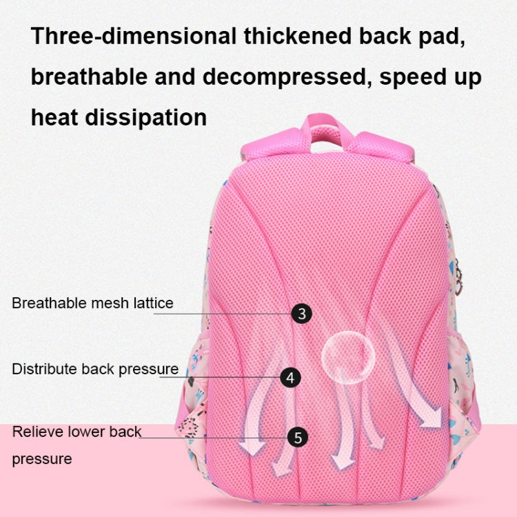 Large Capacity Waterproof Large Opening Children Schoolbag, Size: