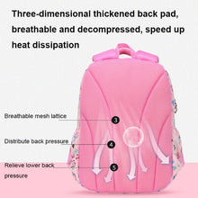 Load image into Gallery viewer, Large Capacity Waterproof Large Opening Children Schoolbag, Size: