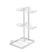 Load image into Gallery viewer, Desktop Headset Gamepad Game Console Storage Bracket, White, Black