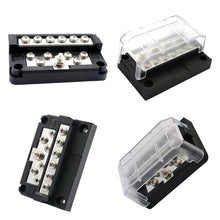 Load image into Gallery viewer, RV Bus Bar 12PIN 100A 32V High Current Copper Bar Wiring Bar, AOA1903