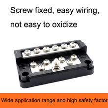 Load image into Gallery viewer, RV Bus Bar 12PIN 100A 32V High Current Copper Bar Wiring Bar, AOA1903