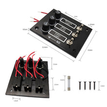 Load image into Gallery viewer, AOS3045 Switch Panel Marine Retrofit Each With Independent Fuse Protection, 3 Groups Shake Switch, 6 Groups Shake Switch