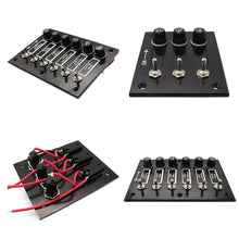 Load image into Gallery viewer, AOS3045 Switch Panel Marine Retrofit Each With Independent Fuse Protection, 3 Groups Shake Switch, 6 Groups Shake Switch