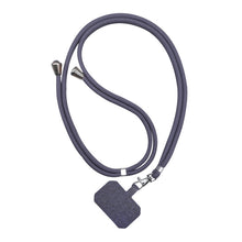 Load image into Gallery viewer, 2 PCS Phone Lanyard Adjustable Detachable Neck Cord with Card, Black, Red, Yellow, Sky Blue, Wine Red, Light Gray, Dark Gray, Dark Blue, White