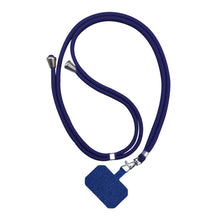 Load image into Gallery viewer, 2 PCS Phone Lanyard Adjustable Detachable Neck Cord with Card, Black, Red, Yellow, Sky Blue, Wine Red, Light Gray, Dark Gray, Dark Blue, White