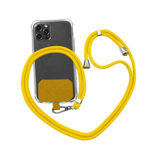 Load image into Gallery viewer, 2 PCS Phone Lanyard Adjustable Detachable Neck Cord with Card, Black, Red, Yellow, Sky Blue, Wine Red, Light Gray, Dark Gray, Dark Blue, White