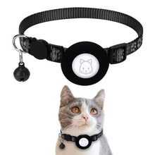 Load image into Gallery viewer, Pet Cat Reflective Collar with Bell for AirTag 2nd Gen / AirTag 1st Gen, Blue, Purple, Black, Pink, Orange, Light Green, Rose Red, Green, Yellow