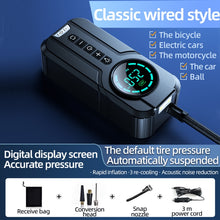 Load image into Gallery viewer, YX1819 Car Wired Portable Air Pump Electric Vehicle Tire High Power Inflator, YX1819 Wired