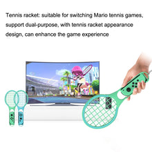 Load image into Gallery viewer, DOBE TNS-2123 Sports Lightsaber + Leg Strap + Tennis Racket + Wrist Strap 7 In 1 Sports Set For Nintendo Switch, DOBE 7 In 1