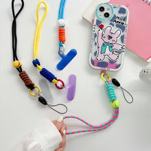 Load image into Gallery viewer, 2 PCS  Mobile Phone Colorful Lanyard With Patch, Ft0140, Ft0141, Ft0142, Ft0143, Ft0144, Ft0145, Ft0146, Ft0147, Ft0148
