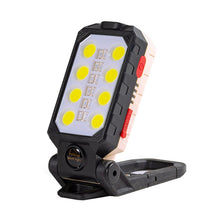 Load image into Gallery viewer, COB Work Light USB Charging Hook Emergency Flashlight Maintenance Lamp, Style:, W598A 8 Hole, W598B Small, W599A 10 Hole, W599B Large