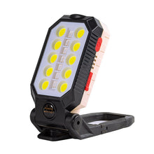 Load image into Gallery viewer, COB Work Light USB Charging Hook Emergency Flashlight Maintenance Lamp, Style:, W598A 8 Hole, W598B Small, W599A 10 Hole, W599B Large