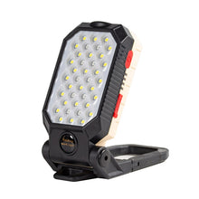 Load image into Gallery viewer, COB Work Light USB Charging Hook Emergency Flashlight Maintenance Lamp, Style:, W598A 8 Hole, W598B Small, W599A 10 Hole, W599B Large