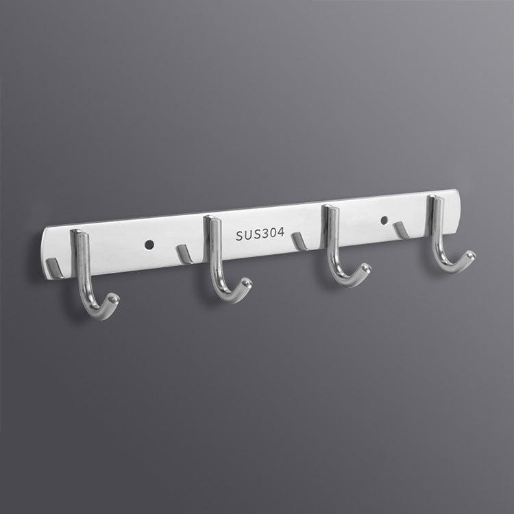 304 Stainless Steel No Punching Door Rear Coat Hook, 3 Hooks, 4 Hooks, 5 Hooks, 6 Hooks, 7 Hooks, 8 Hooks, 201 Butterfly Hook