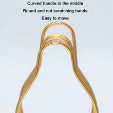Load image into Gallery viewer, 2 PCS Home Kitchen Small Bowls Dish Storage Drain Rack, Gold, Silver