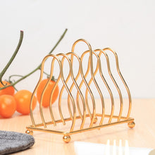 Load image into Gallery viewer, 2 PCS Home Kitchen Small Bowls Dish Storage Drain Rack, Gold, Silver