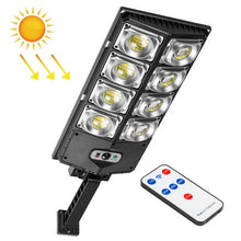 Load image into Gallery viewer, E-SMARTER LED Strong Light Dual Row Road Light Solar Garden Sensor Light, Style:, W789A-4, W789B-4