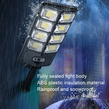 Load image into Gallery viewer, E-SMARTER LED Strong Light Dual Row Road Light Solar Garden Sensor Light, Style:, W789A-4, W789B-4
