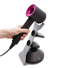 Load image into Gallery viewer, Punch Free Standing Hair Dryer Stand For Dyson, 002 Silver, 002 Black, 003 Black, 003 Silver, 004 Black