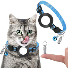 Load image into Gallery viewer, Pet Anti Lost Address Pendant Collar with Bell for AirTag 2nd Gen / AirTag 1st Gen, Green, Purple, Black, Pink, Orange, Blue