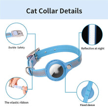 Load image into Gallery viewer, For AirTag 2nd Gen / AirTag 1st Gen Tracker Protective Cover Pet PU Collar, XS, M, S