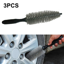 Load image into Gallery viewer, 3 PCS Car Tire Brush Carpet Foot Pad Brush, Style:, DM-08 Pointed Brush, DM-093 Large U-shaped Brush, DM-118 Double Twisted Wire Brush